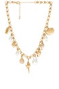 view 1 of 2 Ariel Necklace in Gold