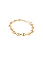 view 1 of 3 Ruby Anklet in Gold