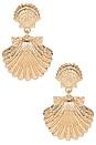 view 1 of 2 Kassie Earrings in Gold