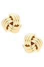 view 1 of 2 BRINCOS ELIZABETH in Gold