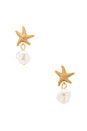 view 1 of 2 Leah Earrings in Gold