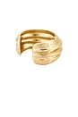 view 3 of 3 x Yhasmina Ferrara Krystal Cuff in Gold
