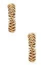 view 3 of 3 Deanna Earring in Gold