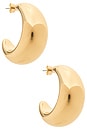 view 1 of 3 BOUCLES D'OREILLES PRUETT in Gold