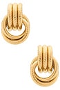view 1 of 2 Elsie Earrings in Gold