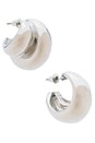 view 1 of 3 Sana Earrings in Silver