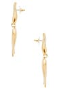 view 2 of 2 Aya Earrings in Gold