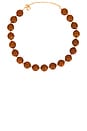 view 1 of 3 COLLAR LENI in Gold & Amber