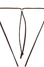view 3 of 3 Giselle Necklace in Brown/tort