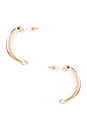 view 2 of 2 Alaina Earrings in Gold