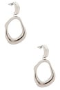 view 1 of 3 Karina Earrings in Silver