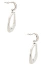 view 2 of 3 Karina Earrings in Silver