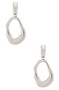 view 3 of 3 Karina Earrings in Silver
