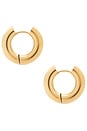 view 2 of 3 Elina Earrings in Gold