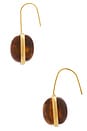 view 3 of 3 Indira Earrings in Gold & Ttort in Gold & Tort