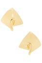 view 1 of 2 PENDIENTES MAEVA in Gold