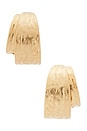 view 3 of 3 Cora Earrings in Gold
