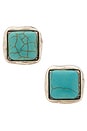 view 1 of 2 Marcella Earrings in Turquoise