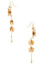 view 2 of 2 BOUCLES D'OREILLES RHEA in Gold