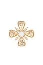 view 2 of 2 BROCHE ALOUETTE in Gold