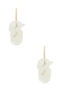 view 3 of 3 PENDIENTES ODETTE in Ivory