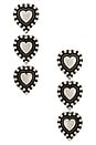 view 1 of 2 PENDIENTES DAPHNE in Gunmetal