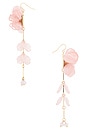 view 2 of 2 PENDIENTES FARRAH in Pink