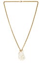 view 1 of 2 Drew Shell Necklace in Gold Multi