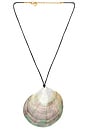 view 1 of 2 Avery Shell Necklace in Black Multi