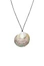 view 2 of 2 Avery Shell Necklace in Black Multi