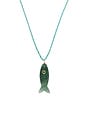 view 2 of 2 Quin Stone Necklace in Aqua