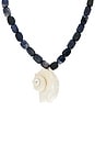 view 2 of 2 Carson Shell Necklace in Blue Multi