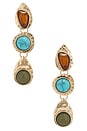 view 1 of 2 BOUCLES D'OREILLES DRIFT in Gold