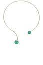 view 2 of 3 COLLIER MONI in Silver & Turquoise