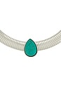 view 2 of 3 COLLAR JUBI in Silver & Turquoise