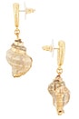 view 2 of 2 Marina Earring in Gold