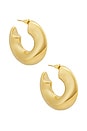 view 1 of 3 Marley Earrings in Gold