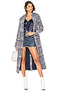 view 1 of 4 x REVOLVE Sabra Coat in Blue Check