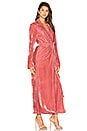 view 2 of 3 Cassie Robe in Rose