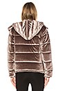 view 4 of 5 x REVOLVE Tulip Hooded Puffer in Grey Taupe
