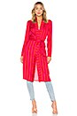 view 2 of 4 Spring Midi Robe in Lipstick Stripe