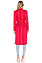 view 4 of 4 Spring Midi Robe in Lipstick Stripe