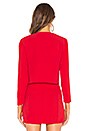 view 4 of 5 BLOUSON CROPPED GIGI in Red