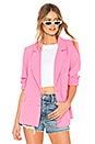 view 1 of 5 Noemi Blazer in Barbie Pink