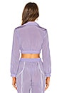view 3 of 4 Liz Track Jacket in Lilac