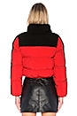 view 3 of 4 Drive Puffer Jacket in Red & Black