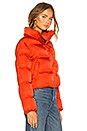 view 3 of 5 Starburst Puffer Jacket in Orange