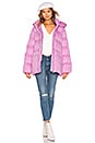 view 2 of 4 Lindsey Belted Puffer Jacket in Bubblegum Pink