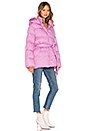 view 3 of 4 Lindsey Belted Puffer Jacket in Bubblegum Pink