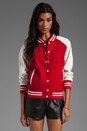 view 3 of 5 for REVOLVE Varsity Jacket in Red